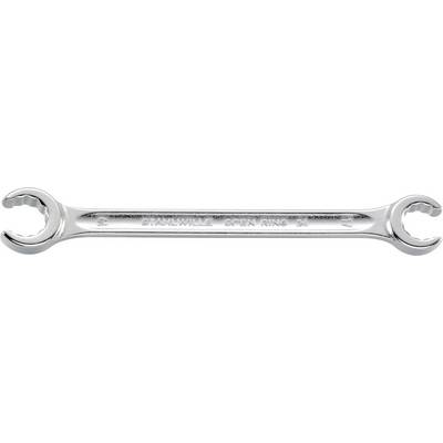 A silver adjustable spanner with the inscription 'STAHLWILLE OPEN RING 24'.