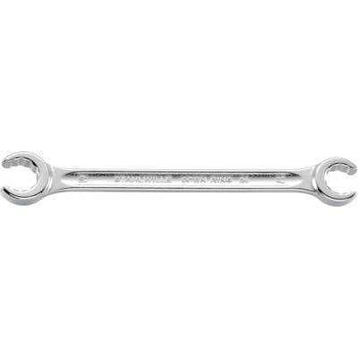 A chrome vanadium steel spanner with a marked handle 'STAHLWILLE OPEN RING 24'. Suitable for loosening or tightening nuts.