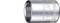 Metal hexagonal socket wrench with 'Stahlwille Alloy Germany' labelling, cylindrical shape, against a white background.
