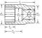 Technical drawing of a cylindrical partial section with dimensions and details. Primary diameters d1, d2, d3; length L; wall thickness t1, t2.