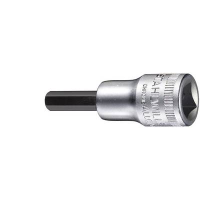 'Hexagonal chrome steel socket insert'