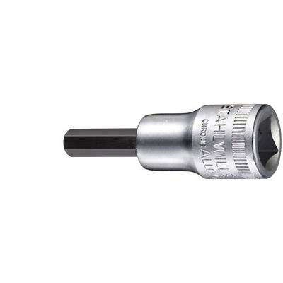 A silver Allen key with a hexagonal head and short shaft, suitable for tightening or loosening screws with an internal hexagon socket.