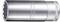 A cylindrical tool made of silver-coloured metal with the inscription 'STAHLWILLE CHROME ALLOY GERMANY', most likely a socket.