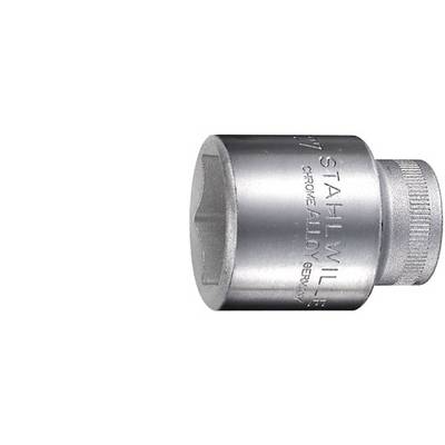 A silver socket insert with the inscription 'STAHLWILLE CHROME ALLOY GERMANY', demonstrates high-quality craftsmanship.