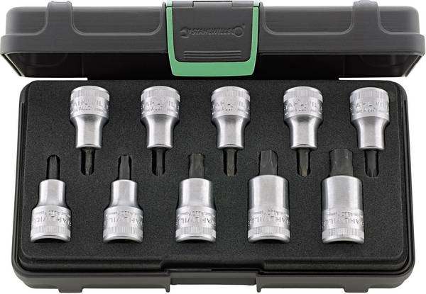Stahlwille 54TX/10 TLG.KN Bit set 1/2" (12.5 mm) 10-piece 96032005