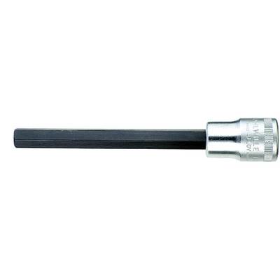 A long, black hexagonal key with a silver holder, presumably part of a tool set, on a white background.