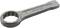 A silver ring spanner with the inscription 'STAHLWILLE 5208'. Suitable for tightening or loosening screws and nuts.