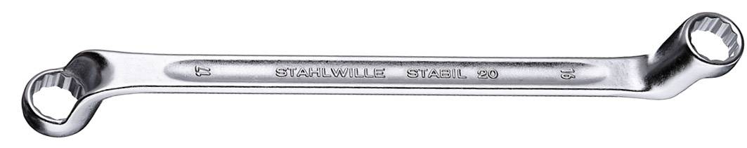 Stahlwille 41041617 20 16 X 17 Double-ended box wrench Spanner size (metric) 16 - 17 mm
