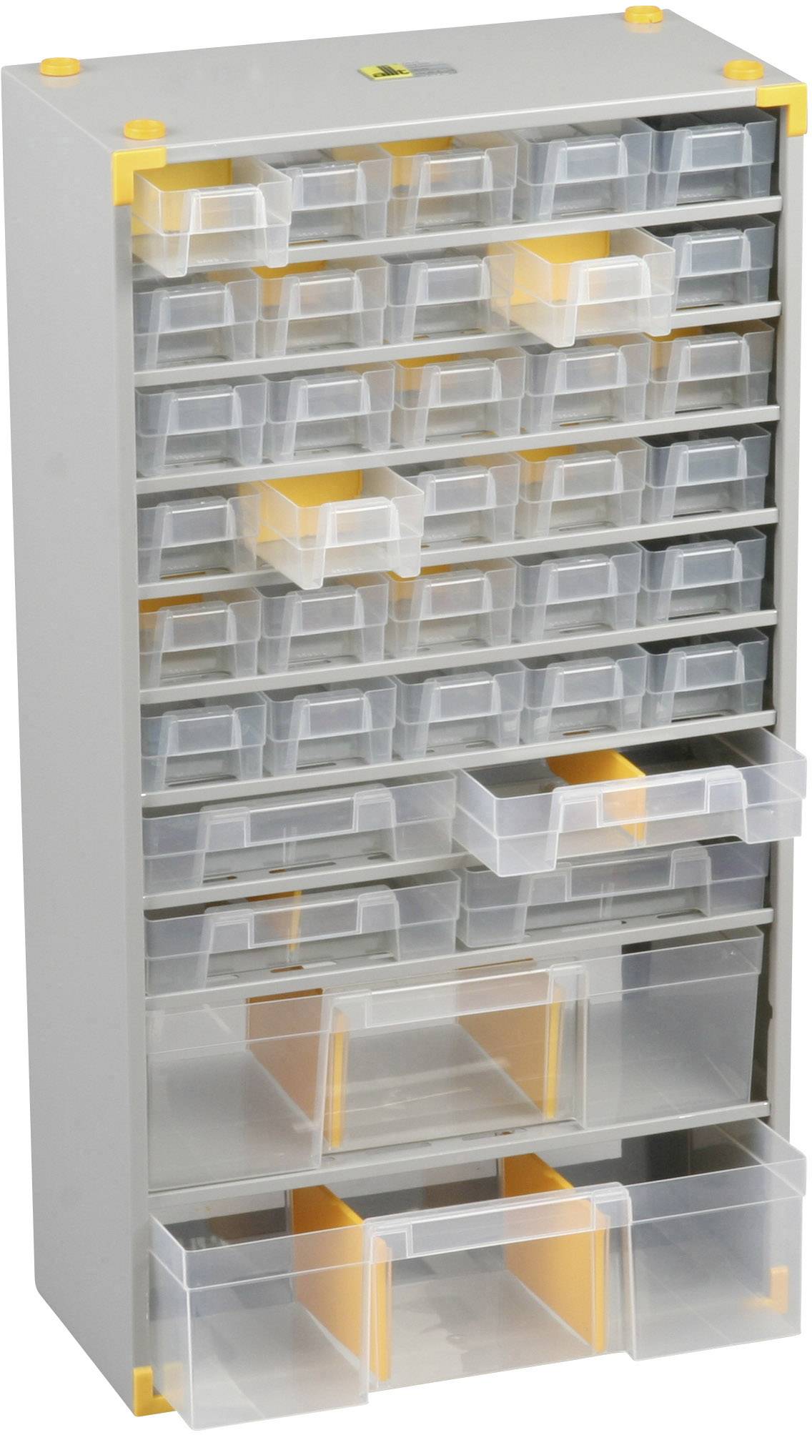 Allit Workshop depot (L x W x H) 300 x 140 x 565 mm No. of compartments: 36 Content 1 pc(s)