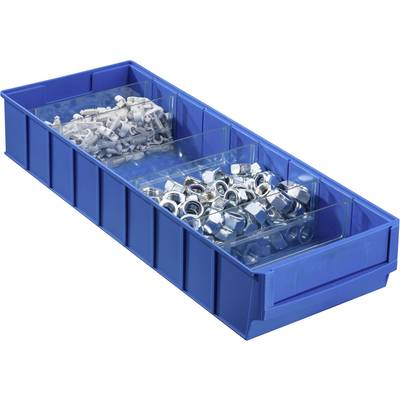  Allit  456570    Storage bin      (L x W x H) 185 x 500 x 81 mm  Blue  1 pc(s)