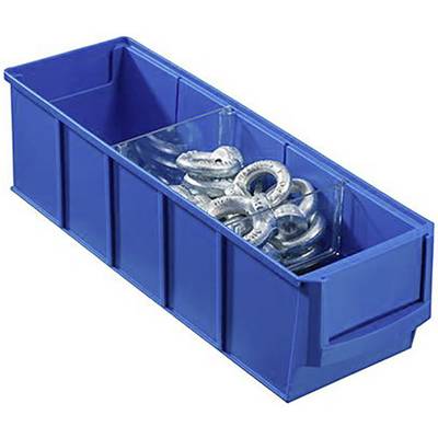   Allit  456520    Storage bin      (L x W x H) 91 x 300 x 81 mm  Blue  1 pc(s)