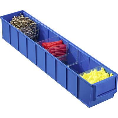   Allit  456560    Storage bin      (L x W x H) 91 x 500 x 81 mm  Blue  1 pc(s)