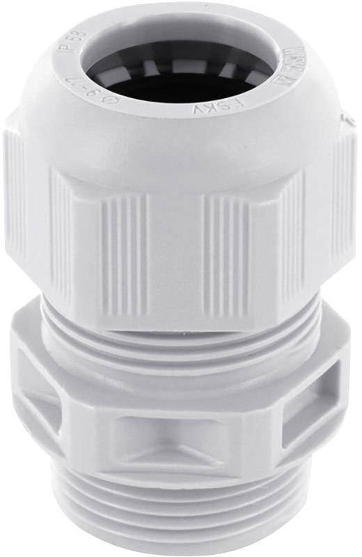 KVM12GR Cable gland screw fixing M12 M12 Polyamide Grey 1 pc(s)