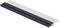 A linear guide rail with grey and black segments, designed to support movements in machines or devices.