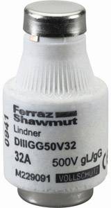 Mersen 00598.050700 DIAZED fuse Fuse size = DIII 50 A 500 V