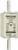 A Ferraz Shawmut NH fuse, model NH1GG50V250, 250 A, 500 V. E219815 printed. Symbols and brand logos visible.