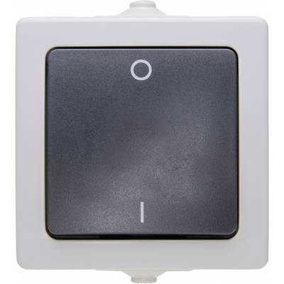 Image of Kopp 565256009 Wet room switch product range Circuit breaker Nautic Grey