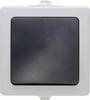 Kopp 565756004 Wet room switch product range Cross-switch Nautic Grey 1 pc(s)