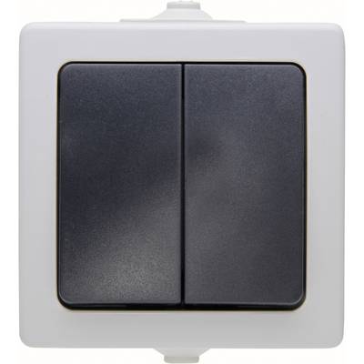 Image of Kopp 565556008 Wet room switch product range Series switch Nautic Grey