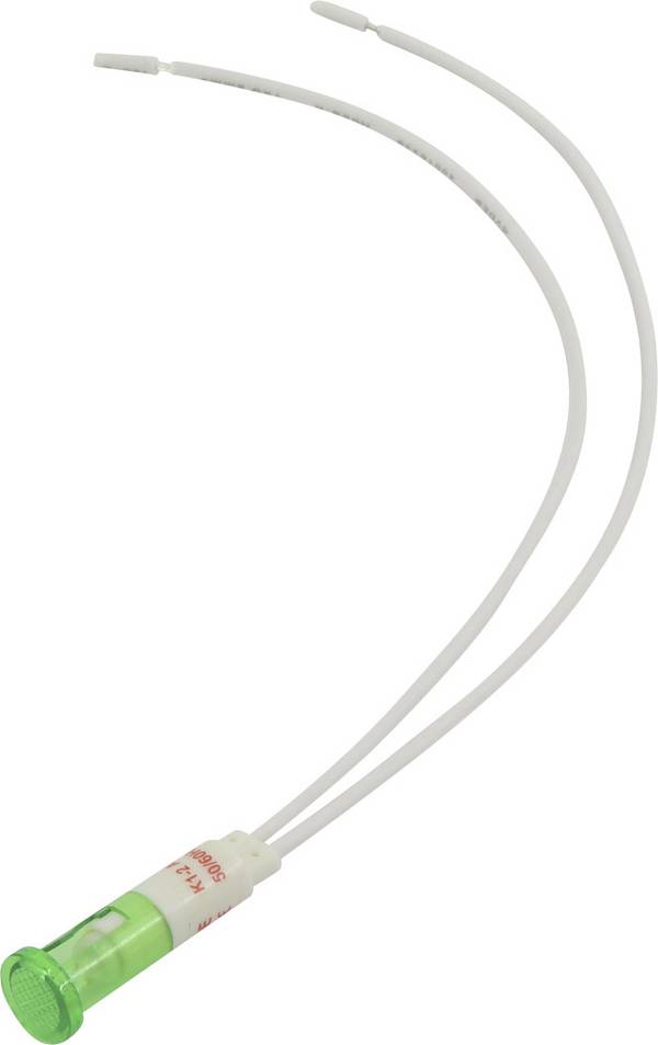 TRU COMPONENTS 1524026 Standard indicator light with bulb Green 1 pc(s)