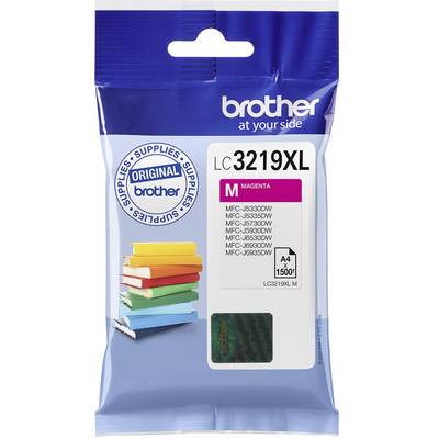 'Original Brother LC3219XL Ink Cartridge, Magenta, compatible with printer models MFC-J5330DW, MFC-J6530DW, MFC-J6930DW.'