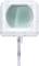 LED magnifying lamp on an adjustable stand, suitable for precise work in workshops or laboratories.