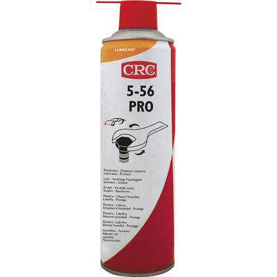 Spray can with the print 'CRC 5-56 PRO'. Used as a lubricant and rust protection.
