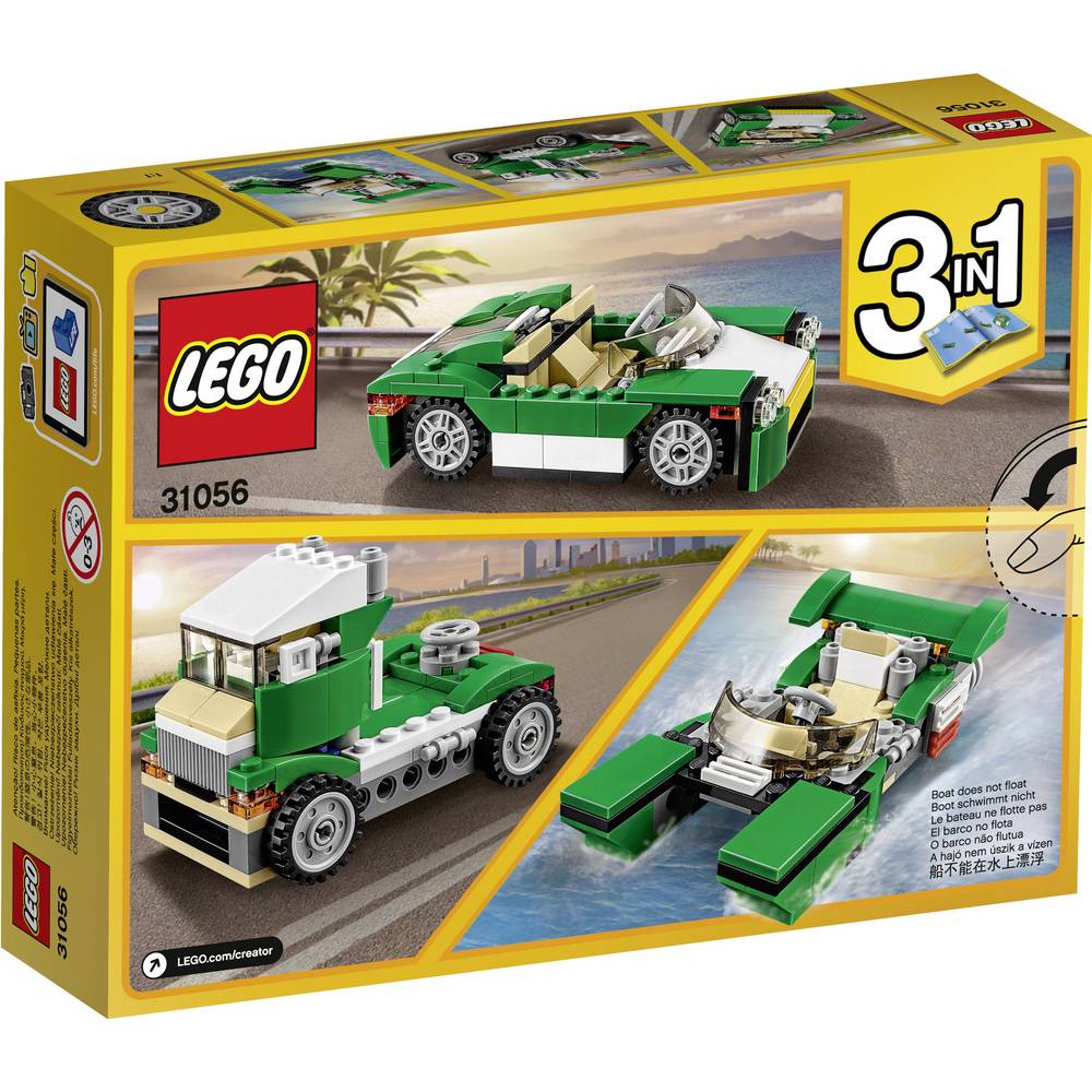 Lego машина зеленая Lego машина зеленая