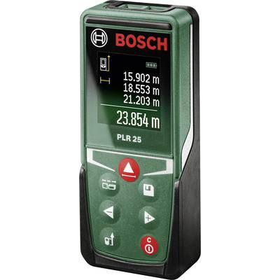Bosch Home and Garden PLR 25 Laser range finder    Reading range (max.) (details) 25 m