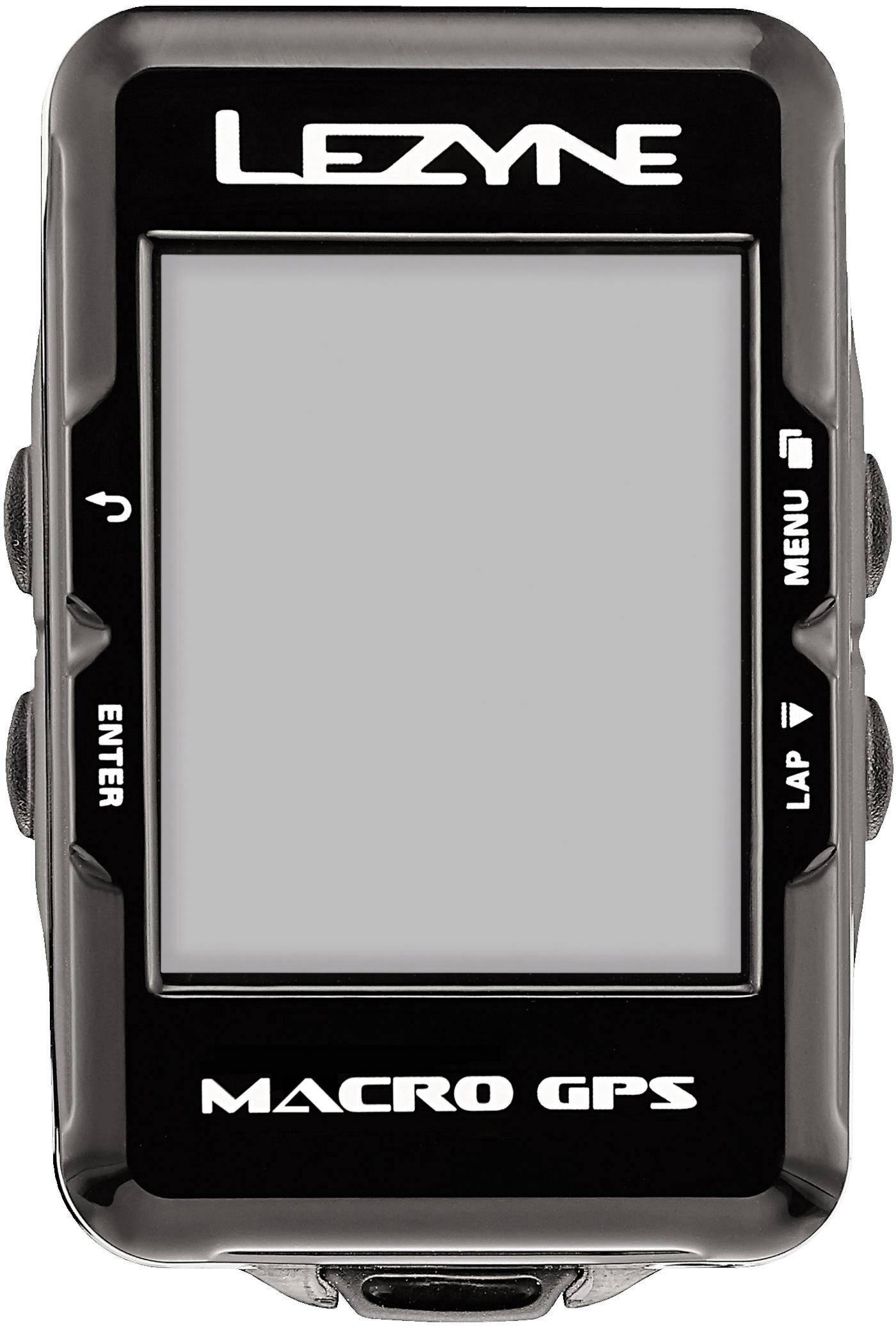 Lezyne Macro GPS Bike computer (cordless) Bluetooth + graphics display