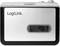 A silver small camera with a button on top, brand 'LogiLink', for simple photography.