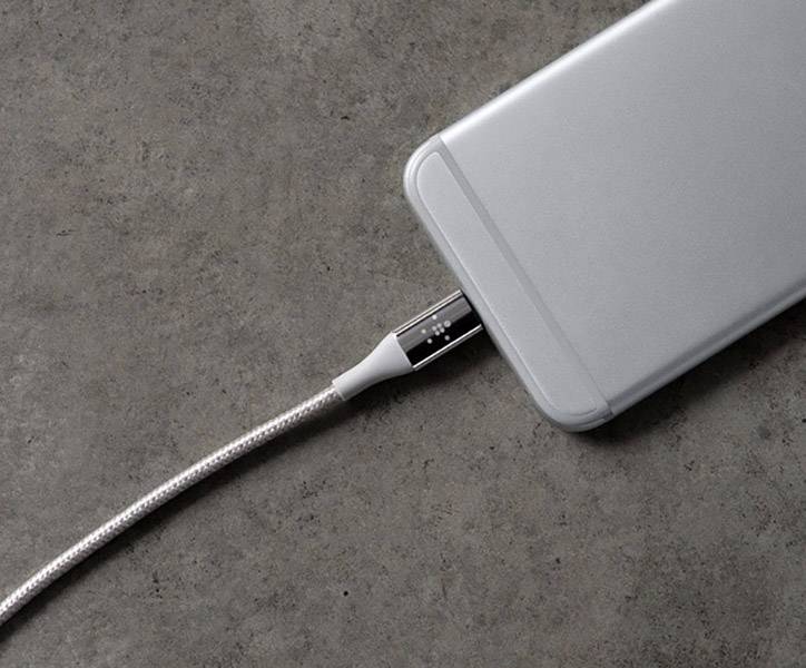 Belkin USB cable 1.20 m Silver F8J207bt04-SLV-4