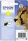 Epson Ink Cartridge T0714 in Yellow with Cheetah Design. Compatible with Epson Stylus Printers, 5.5 ml. Contains DuraBrite Ultra Ink.