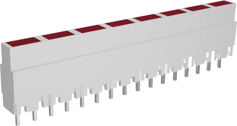Construct ZALW 080 LED linear array 8x Red (L x W x H) 40.8 x 3.7 x 9 | Conrad.com