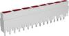 Signal Construct ZALW 080 LED linear array 8x Red (L x W x H) 40.8 x 3.7 x 9 mm