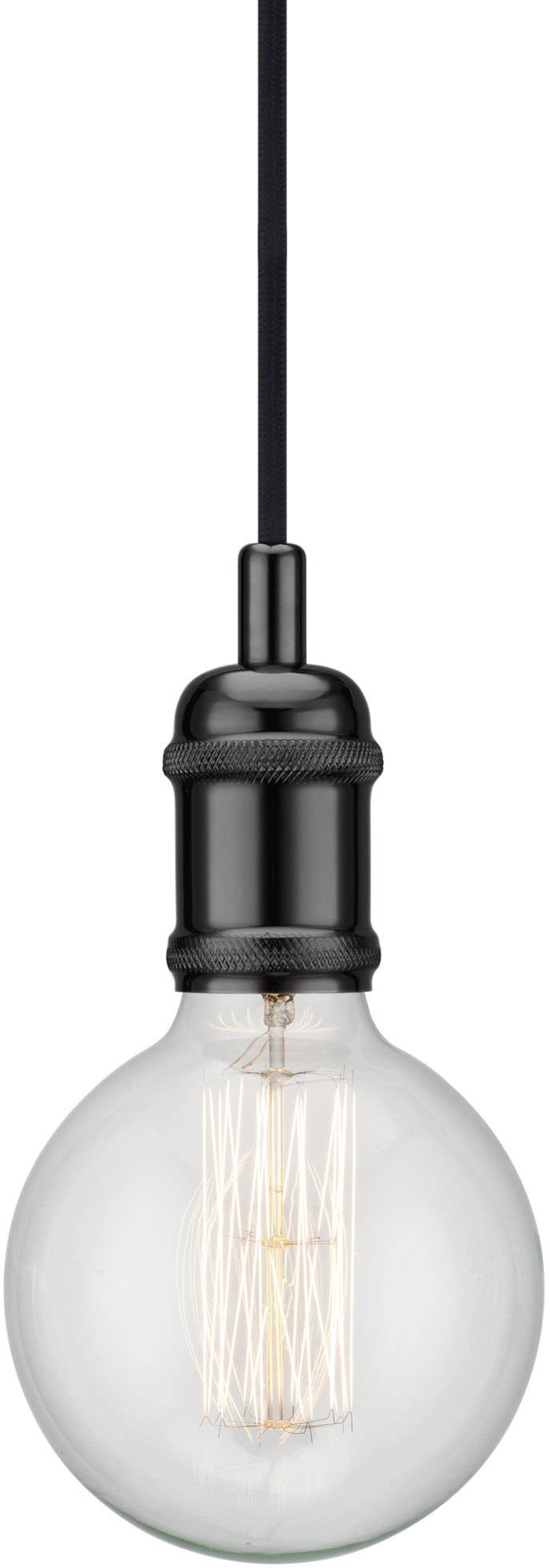 Nordlux Avra 84800003 Pendant light LED (monochrome) E-27 60 W Black