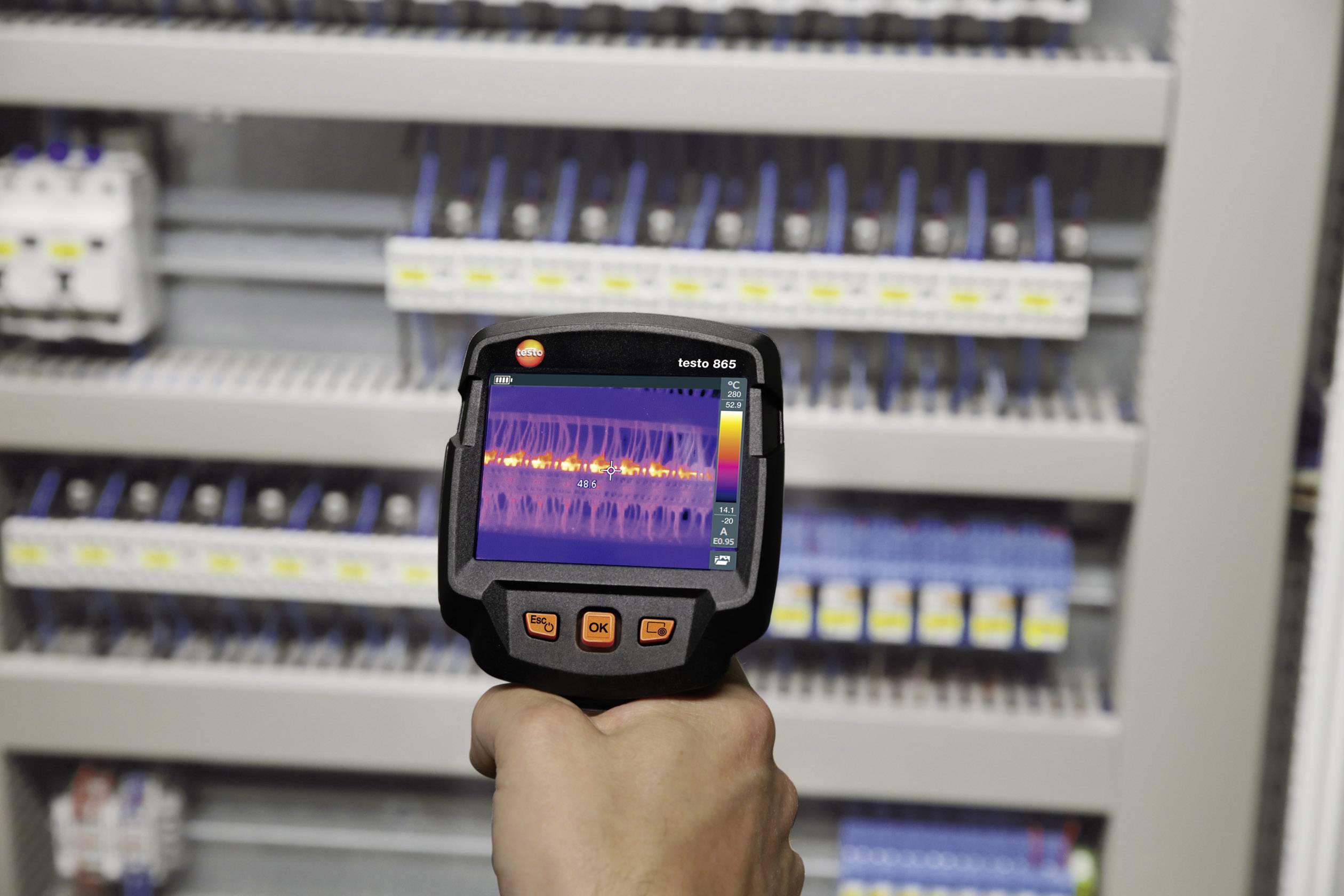 testo 865 IR camera -20 up to +280 °C 160 x 120 Pixel 9 Hz-6