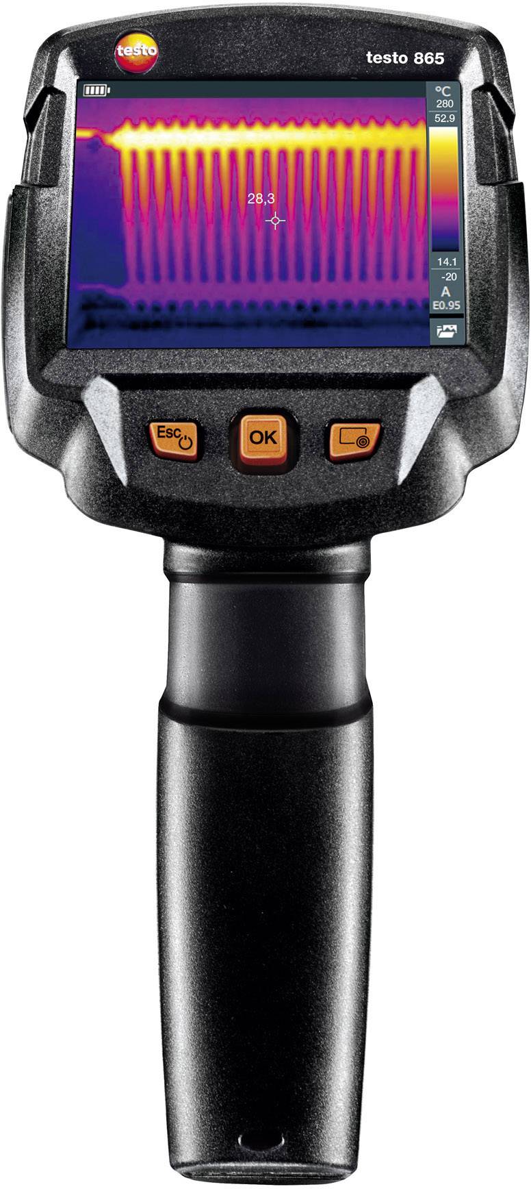 testo 865 IR camera -20 up to +280 °C 160 x 120 Pixel 9 Hz-1