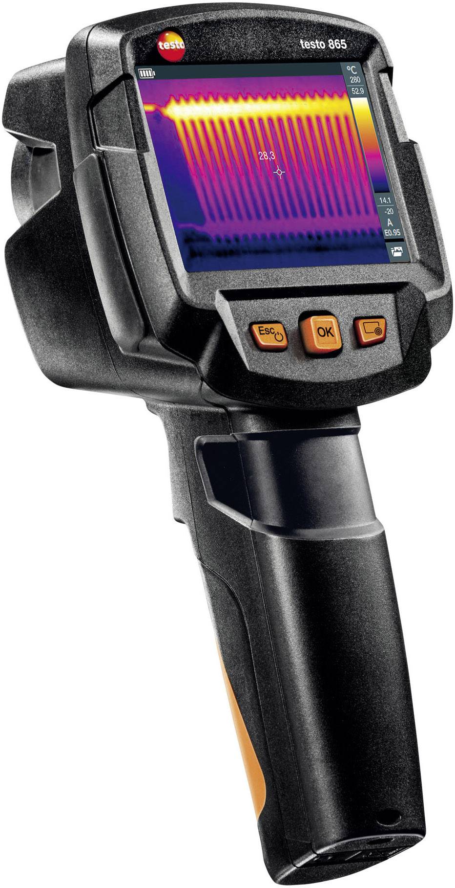 testo 865 IR camera -20 up to +280 °C 160 x 120 Pixel 9 Hz-2