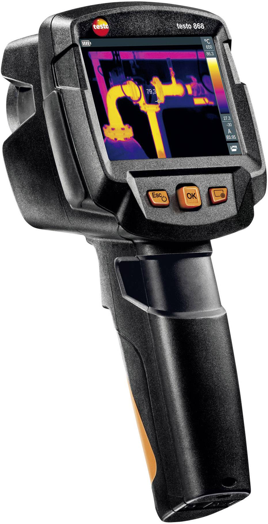testo 868 IR camera -30 up to +650 °C 160 x 120 Pixel 9 Hz-2