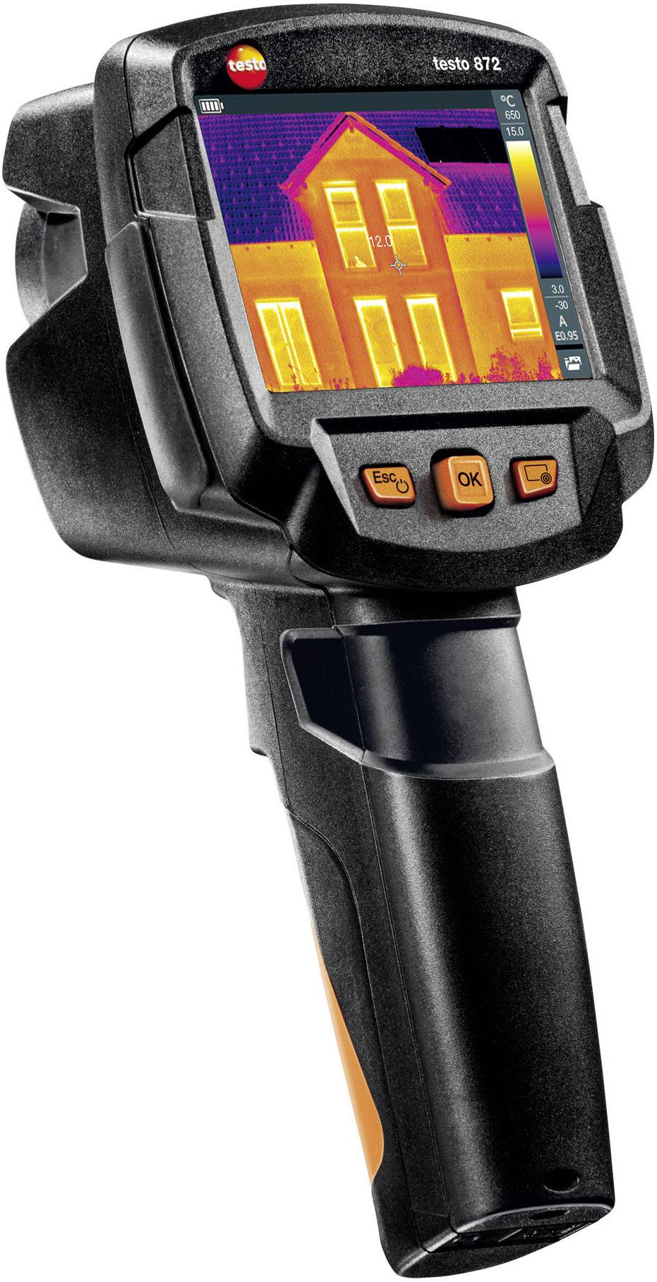 testo 872 KIT IR camera -30 up to +650 °C 320 x 240 Pixel 9 Hz-4