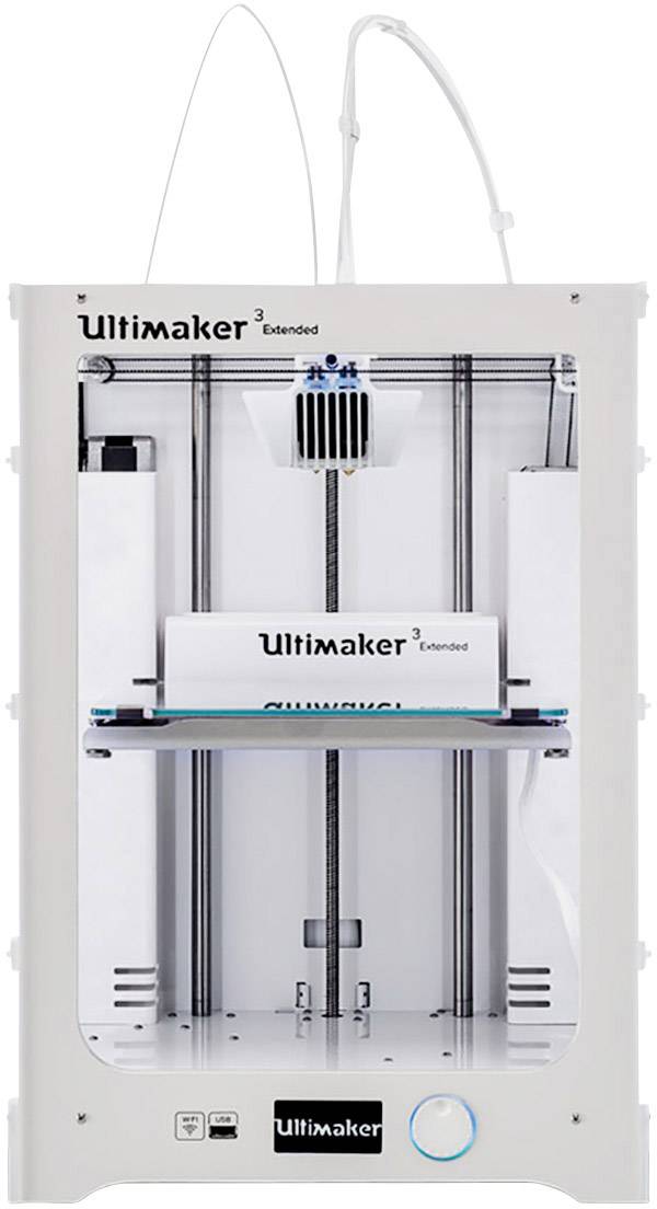 Ultimaker 3 Extended 3D printer Dual nozzle (dual extruder)