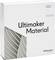 Ultimaker 3D Printing Material Packaging, PLA, transparent, 2.85 mm, 750 grams. Print temperature: 195 - 240 °C. Contains decorative pattern.