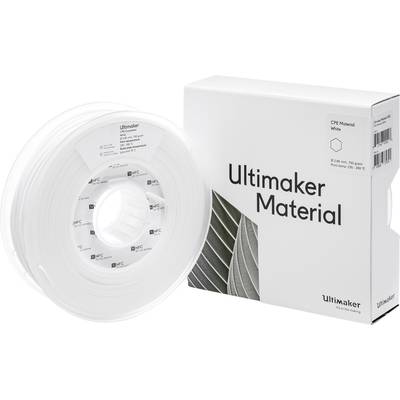 UltiMaker CPE - M0188 White 750 - 201273 Filament CPE 2.85 mm 750 g White 1 pc(s)