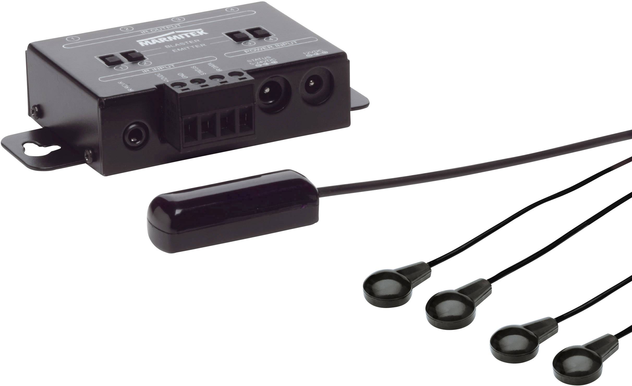 Marmitek IR Control 10 IR extension 10 m Black
