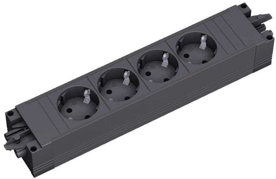 Bachmann 906.18819 4x Power strip w/o switch Black 0 m