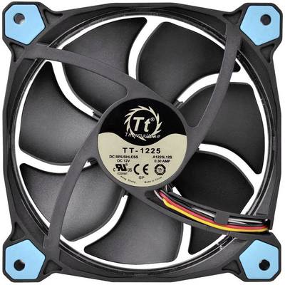 Thermaltake Riing 12 PC fan Blue (W x H x D) 120 x 120 x 25 mm incl. LED lighting