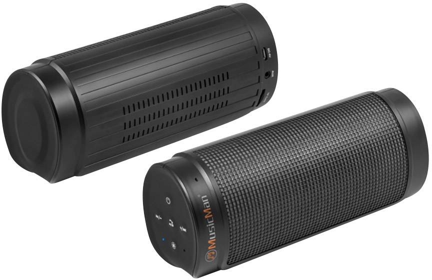 Technaxx Musicman BTX26 Bluetooth speaker Aux, Handsfree, SD Black