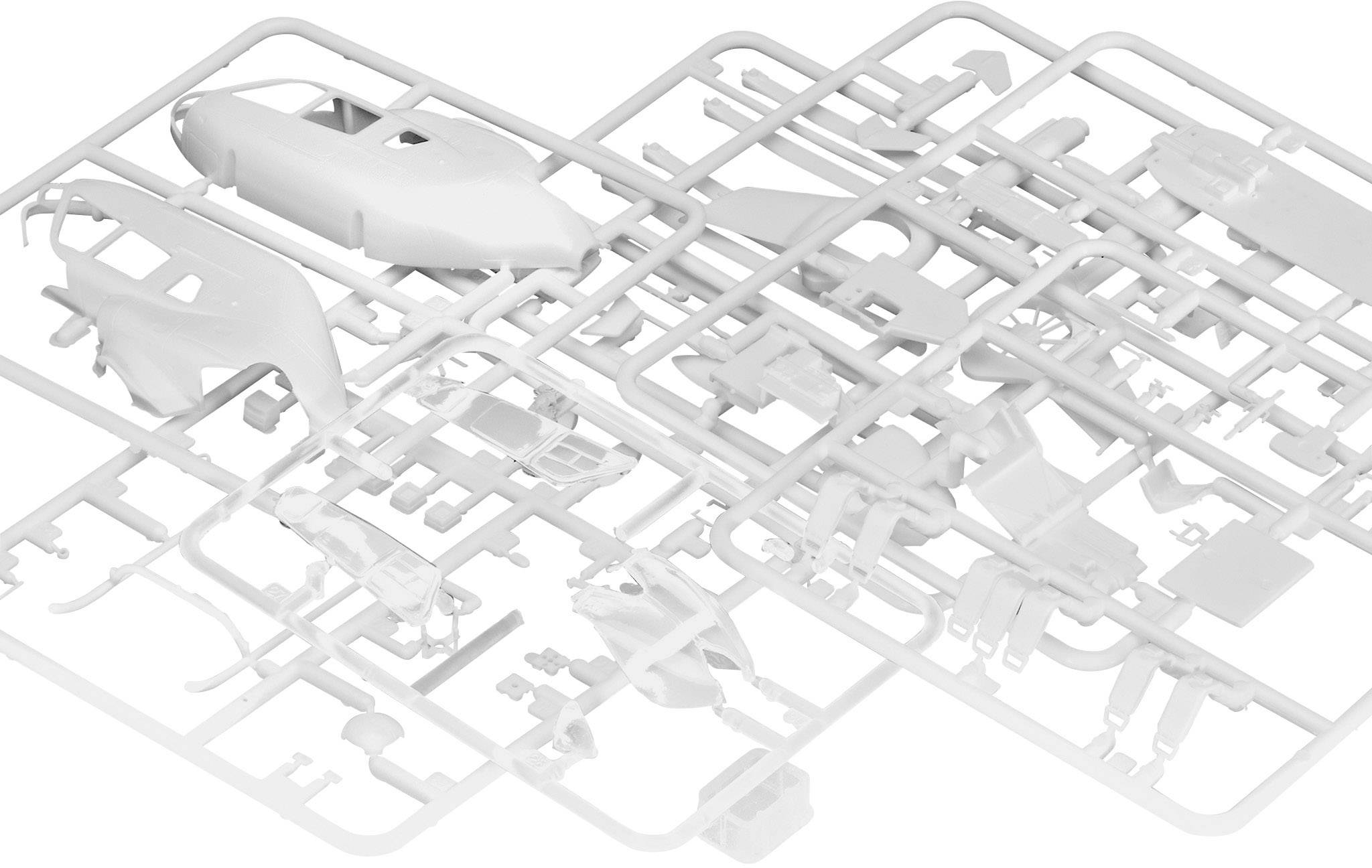 Revell 64986 EC-135 Air Glaciers Helicopter assembly kit 1:72-3