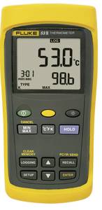 Fluke 53 II B Thermometer  -250 - +1767 °C Sensor type J, K, T, E, R, S, N